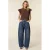 Homage to Denim barrel jeans – donkerblauw