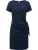 Ragwear Jurk ‘Knotta’  navy