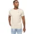 Crosshatch Heren Shellworth T-Shirt (Licht Steen)