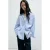Mango gestreepte blouse – blauw