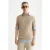 Scotch & Soda Linnen Blend Crew Neck Plaza Taupe