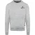 Aquascutum Heren-sweatshirt met ronde hals en lange mouwen met klein logo (Grijs)