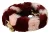 Dolce & Gabbana Pink Red Red Lapin Fur Accessoire schouder damesriem