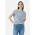 comma casual identity top lichtblauw