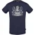 Aquascutum Heren-Kerst T-Shirt (Marineblauw)