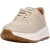 FitFlop Gehaakte leren platte sneakers voor dames (Beige)