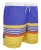 Zwemshort voor heren met patroonstrepen