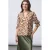 SisterS Point blousetop met print – lichtbruin