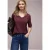 Street One Dames Basic Shirt in Rood