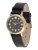 FURLA Analoog horloge ‘Easy Shape’  goud / zwart