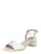 BUFFALO Sandalen met riem ‘BEATE’  zilvergrijs
