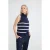 Josephine & Co Arianne Singlet Navy Stripe