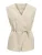 OBJECT Gilet ‘OBJPAULA YUI’  donkerbeige / wit