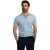 Poloshirt New Zealand korte mouw lichtblauw