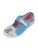 BECK Huisschoenen ‘Lili’  azuur / oudroze / donkerroze / wit