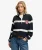 Crest Stripe Rugby Top Blauw