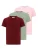 Moxx Paris Shirt  groen / pink / bordeaux
