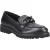 Hush Puppies Gianna Leer Vrouwen Zwarte Loafers