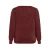 Kaffe Curve Plus Size gebreide trui met glitters – donkerrood