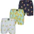 Happy Shorts Wijde boxershorts heren met print 3-pack