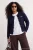 Trendyol Curve Dames Donkerblauw Effen Lang Regular fit Grote maten Vesten