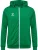 Hummel Sportsweatvest ‘Authentic’  groen / zwart / wit
