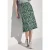 Street One Dames Wikkelrok met patroon in Multicolour|Groen