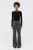 BENU Dames Grijze Broek met Dubbele Knoopsluiting