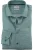 OLYMP Level Five Garment Washed Linnen Overhemd groen, Effen