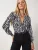 Happiness İstanbul Blouse  zwart / wit