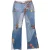 Roberto Cavalli Patchwork Jeans – jaren 2000