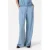 Another-Label wide leg high waist broek light blue denim