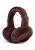 Dames Winter Superzachte Fluffy Bruine Oorwarmers Warme en Gezellige Oorwarmers