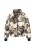 faina Winterjas  goud / grijs / zwart / wit
