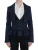 Satin Peplum Blazer