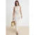 TRENDYOLMİLLA Dames Ecru Ajour Maxi Mouwloos Strandkleding Recht Jurken