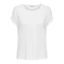 Dames-T-shirt Only Moster manches courtes col rond