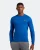 Lyle & Scott katoenen merinotrui met ronde hals in blauw