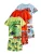 Next Nachtkledij  lichtblauw / geel / groen / rood