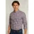 River Woods Custom Fit Checked Shirt Orange/blue Yellow