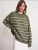 MixRay Oversized trui  riet / wit