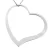 Orphelia ‘Becky’ Dames 925 Sterling Zilveren Ketting met Hanger – Zilver ZK-7193