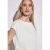 Street One Dames Shirt met kantdetail in Wit