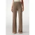 GUESS Gia Ribbed Swtr Pant Natural Almond + Gol