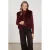 NUKUS gilet – donkerrood