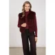 NUKUS gilet – donkerrood