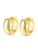 Hey Happiness Oorbellen ‘Chunky’  goud