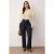 Trendyol Curve Dames Blauw Effen Flared Hoge taille Grote maten Jeans
