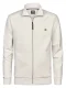 Petrol Sweatvest Collar Beige heren