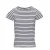 Asquith & Fox Dames/dames Mariniere Kustshirt met korte mouwen (Wit/Zwaar)